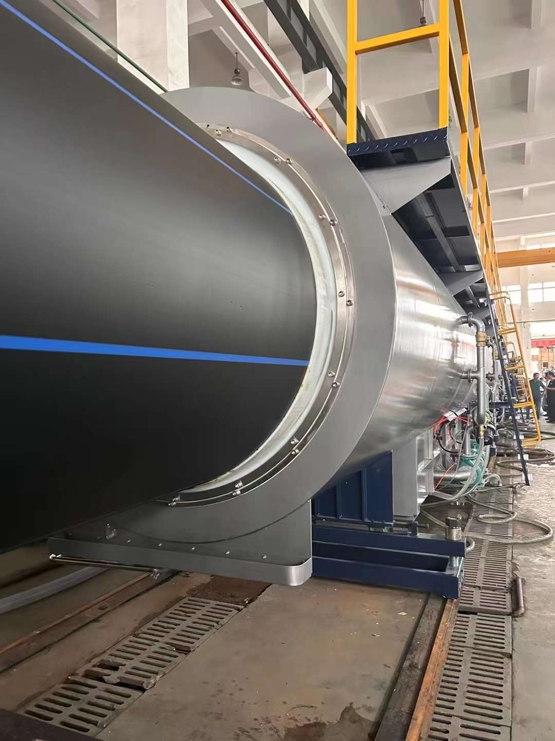 Yeni bir PE1600 (SDR13.6) Ekstruziya istehsal xətti uğurla başa çatdı və çatdırılmanı gözləyir!