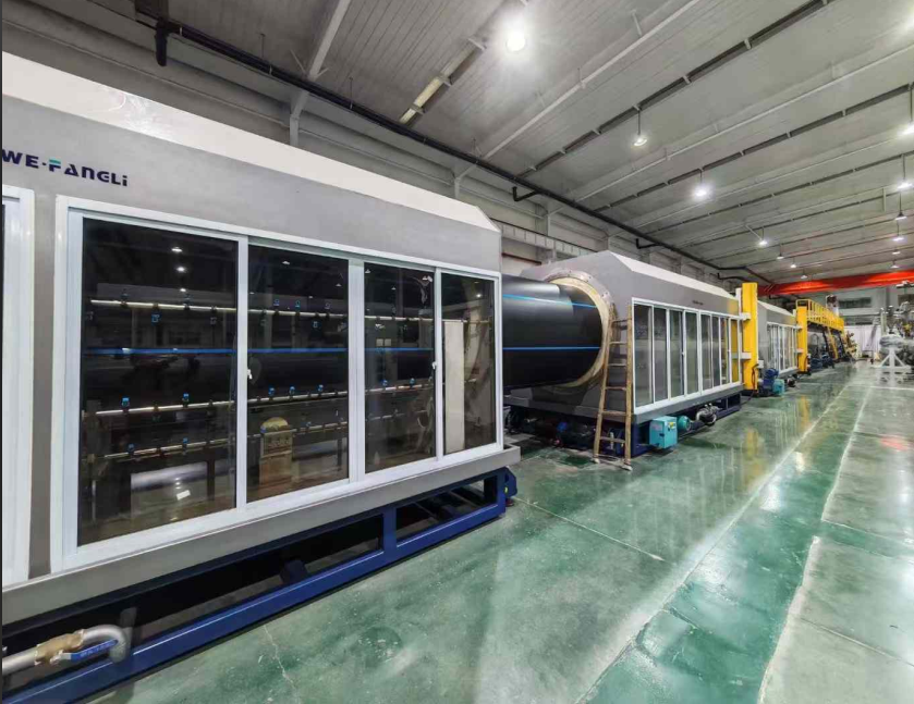 Böyük diametrləri 2000 mm-dən yuxarı olan PE borularının başlanğıc avadanlıqları və istehsal texnologiyası üçün əsas məqamlar